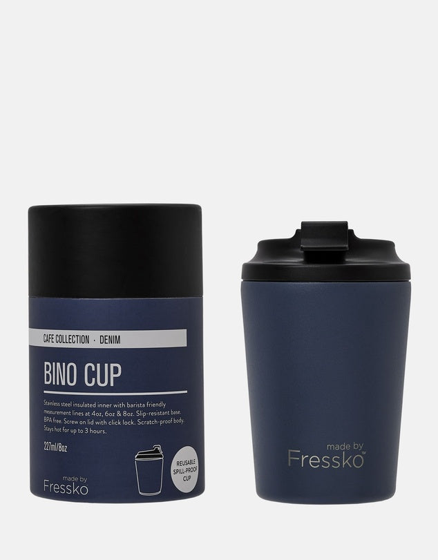 FRESSKO Denim Reusable Cup (Stainless Steel)