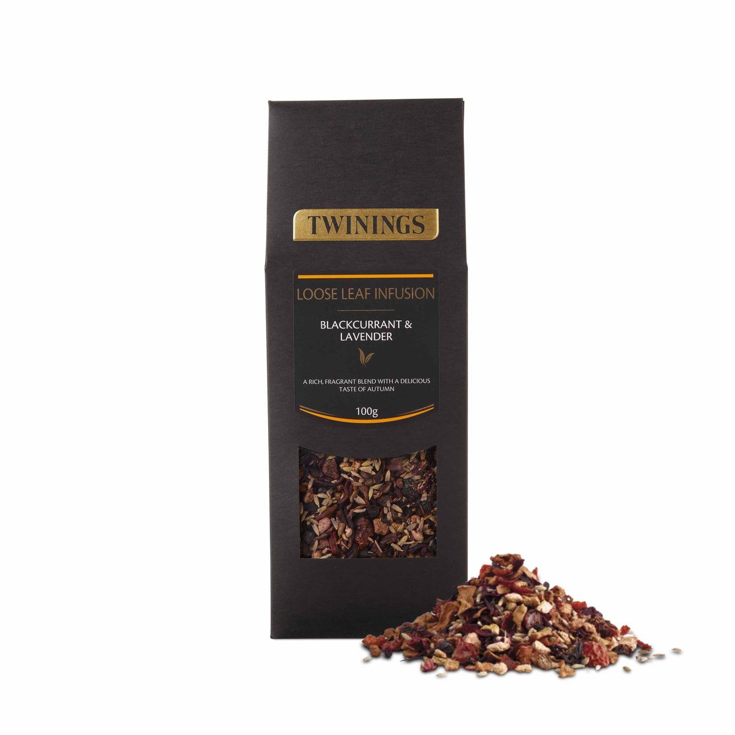 Twinings Blackcurrant & Lavender 100g Loose Infusion