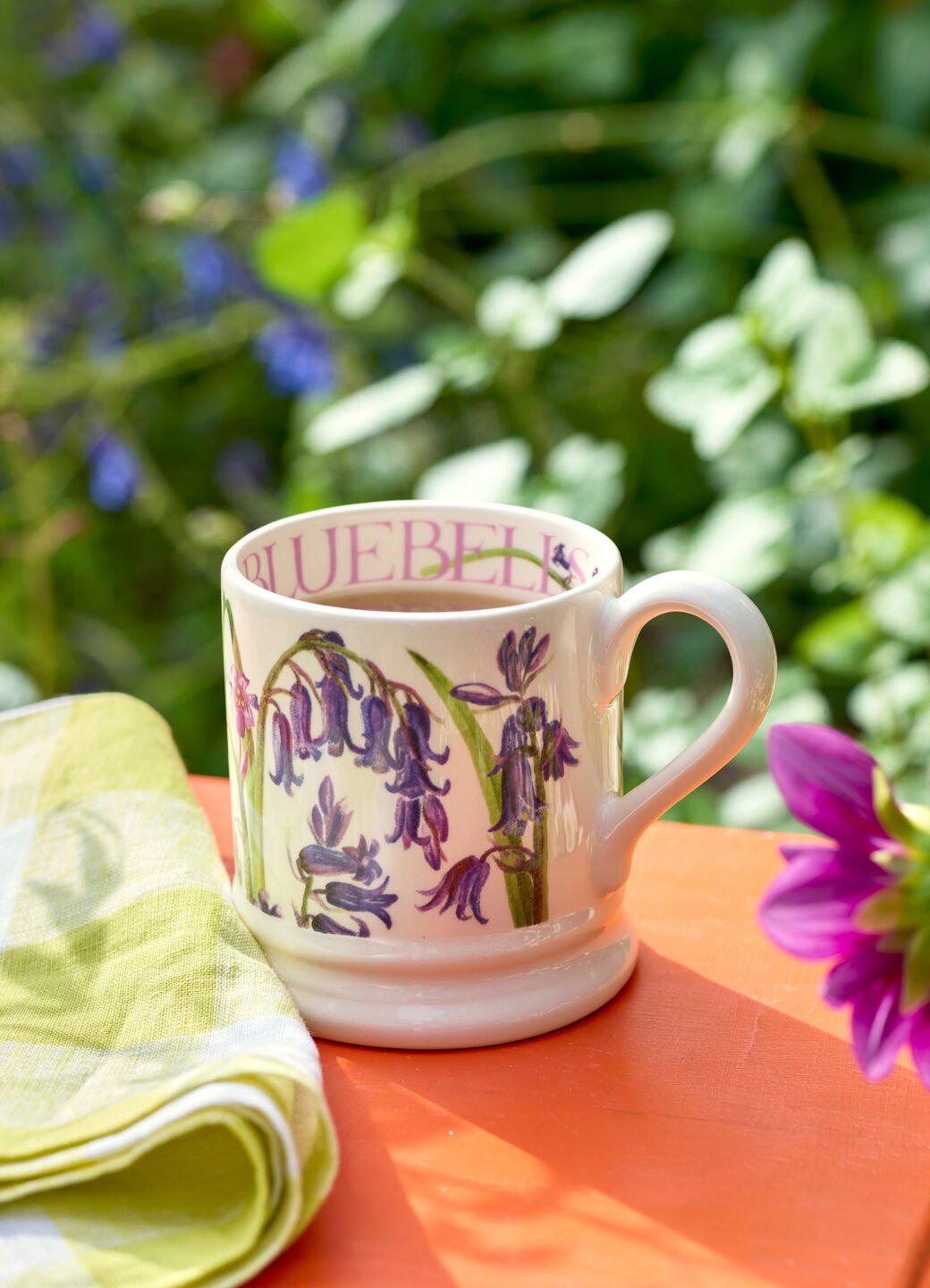 Bluebell 1/2 Pint Mug Unique Handmade & Handpainted English Earthenware Tea/Coffee Mug Emma Bridgewater