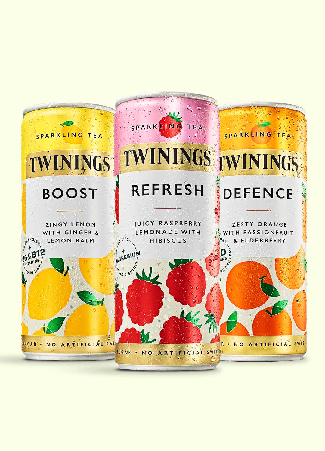 Sparkling Tea 3 Flavours Twinings
