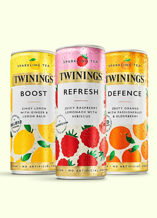 Sparkling Tea 3 Flavours Twinings