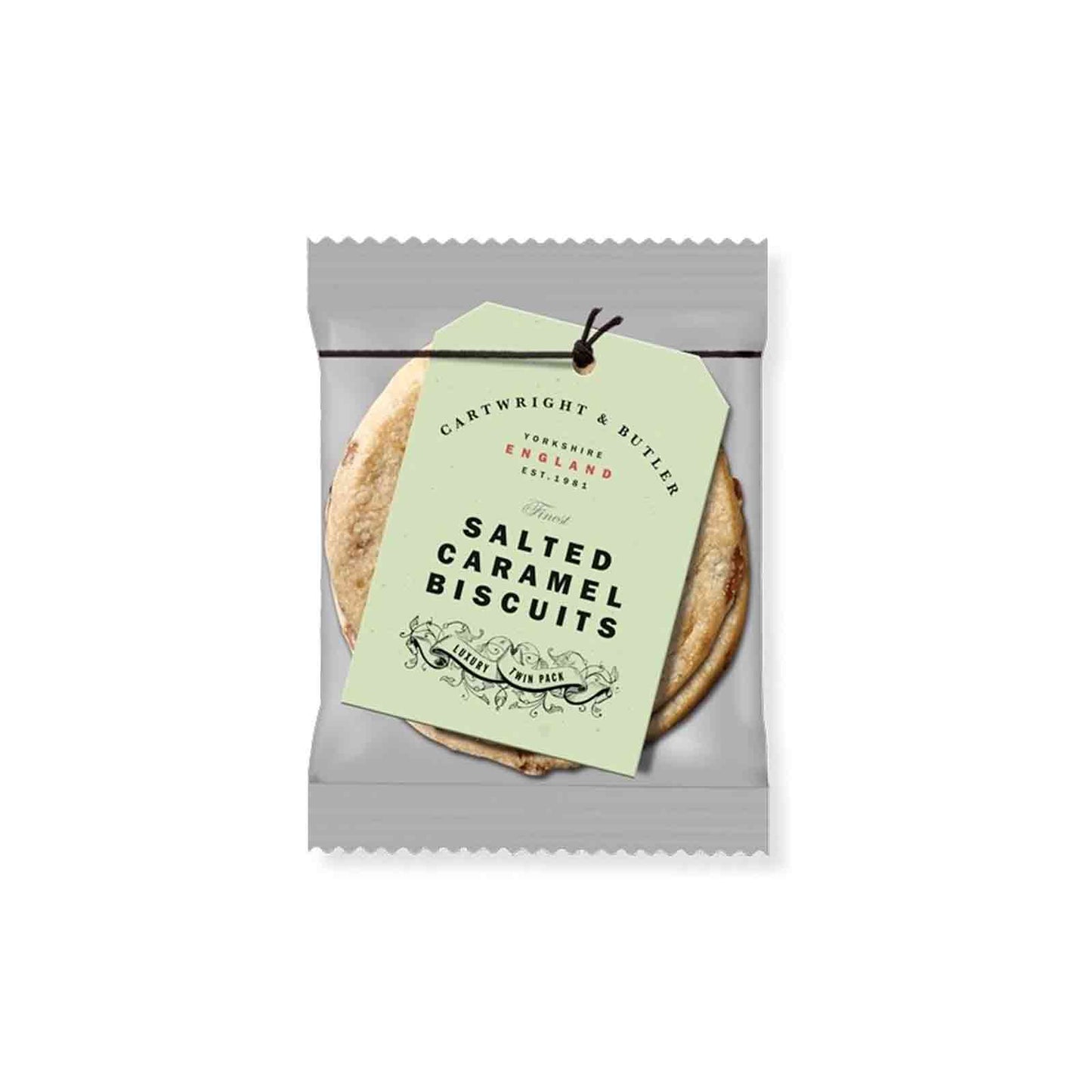 Cartwright & Butler Salted Caramel Biscuit Twin Pack