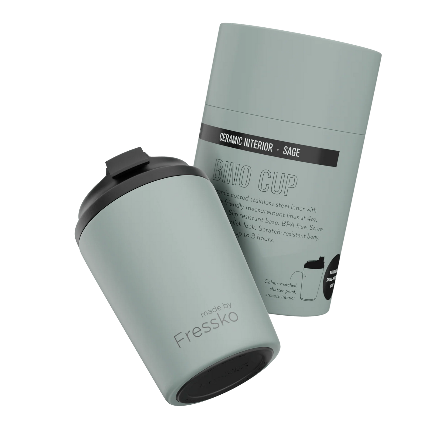 FRESSKO Sage Reusable Cup (Ceramic)