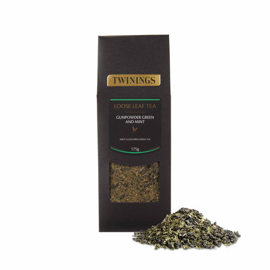 Twinings Gunpowder Green & Mint 175g Loose Leaf Tea