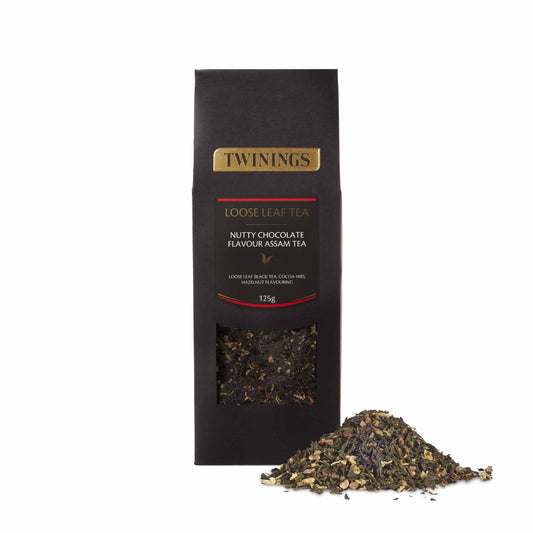 Twinings Nutty Chocolate Flavour Assam 125g Loose Leaf Tea