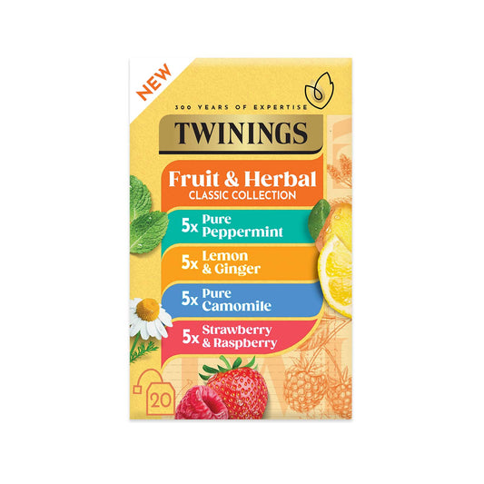 Twinings Fruit & Herbal Classic Collection 20 Envelopes