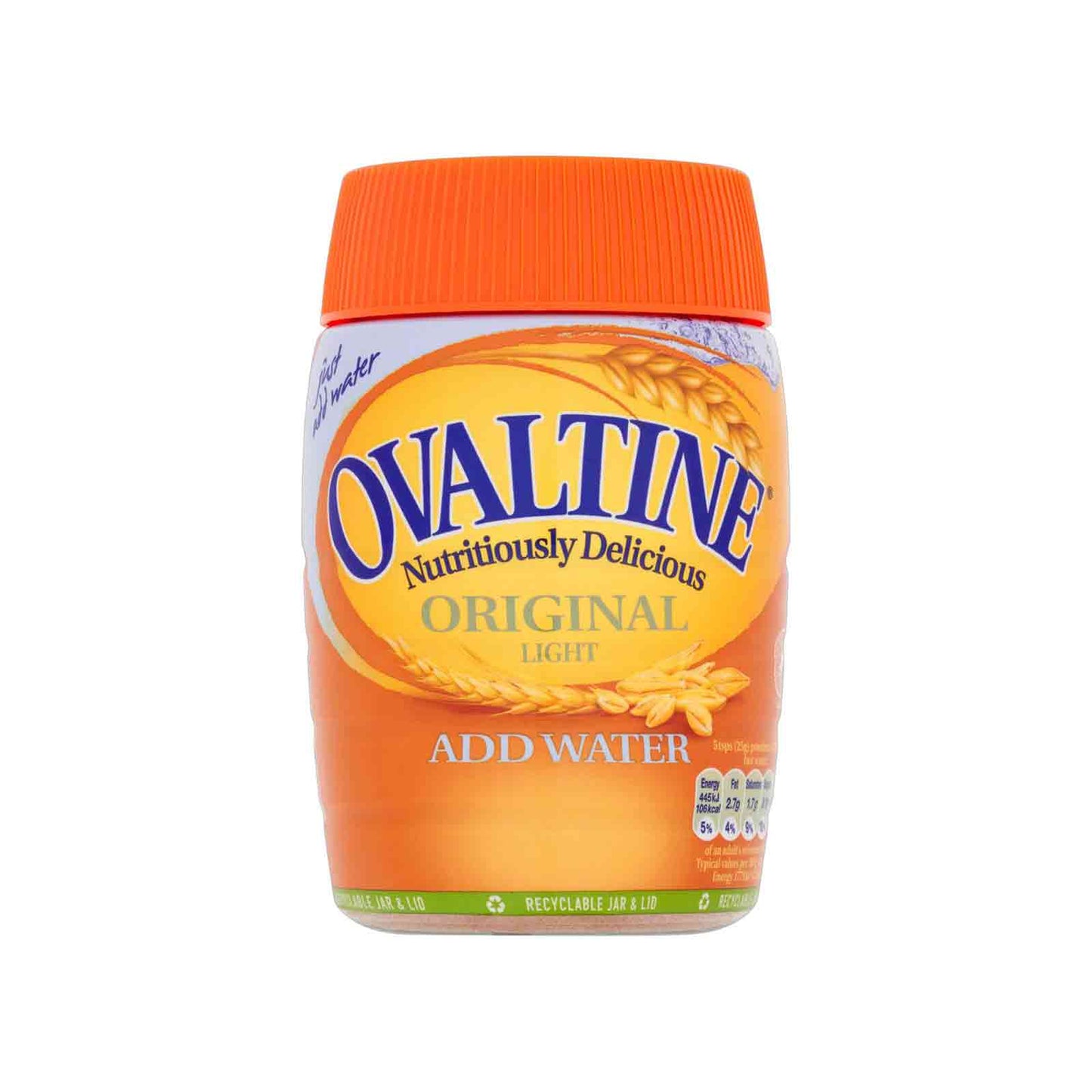 Ovaltine Original Add Water 300g Jar