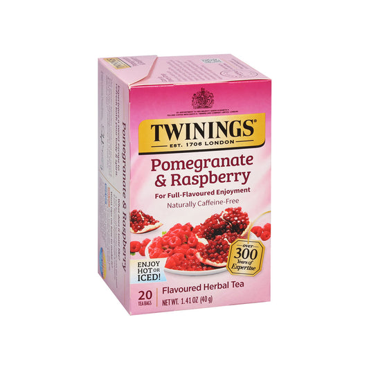 Twinings Raspberry & Pomegranate 4 x 20 Envelopes