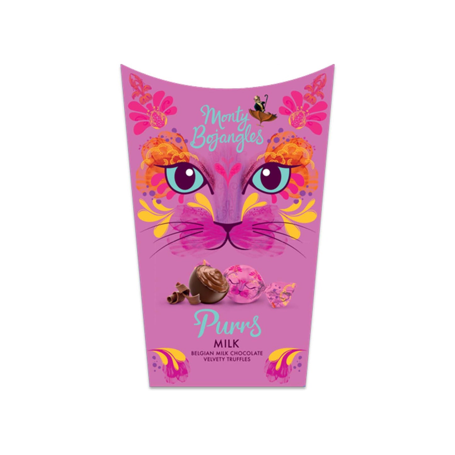 Monty Bojangles Purrs Belgian Milk Chocolate Truffles