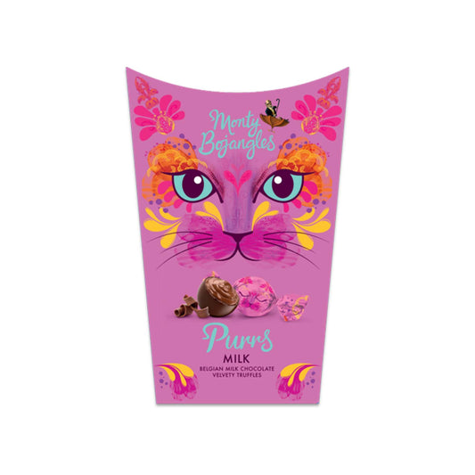 Monty Bojangles Purrs Belgian Milk Chocolate Truffles