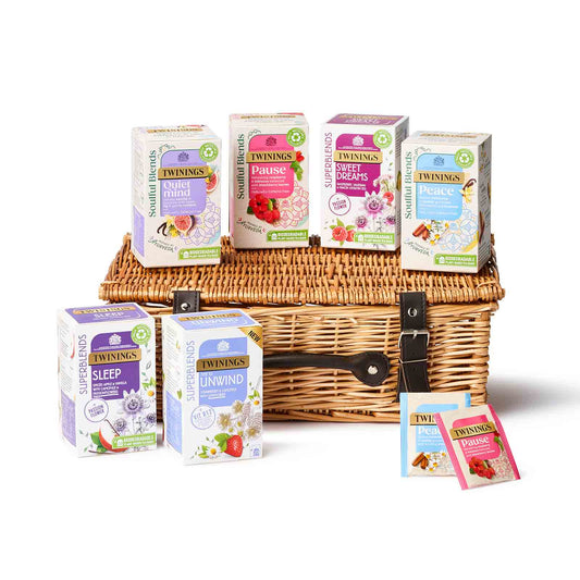 Twinings R&R Hamper Superblends Tea Hamper Gift Twinings Tea Gift Hamper