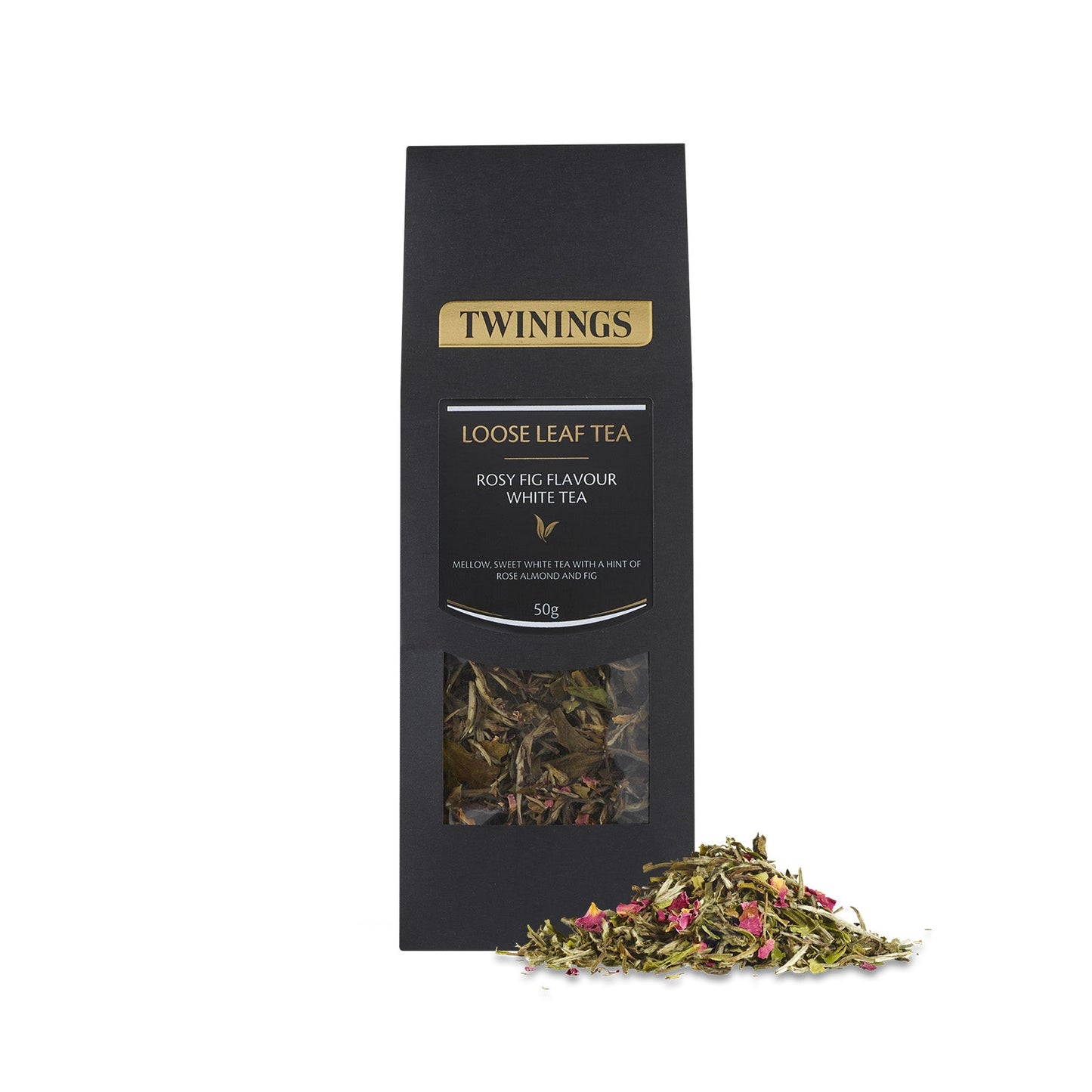 Twinings Rosy Fig Flavour White Tea 50g Loose Leaf Tea