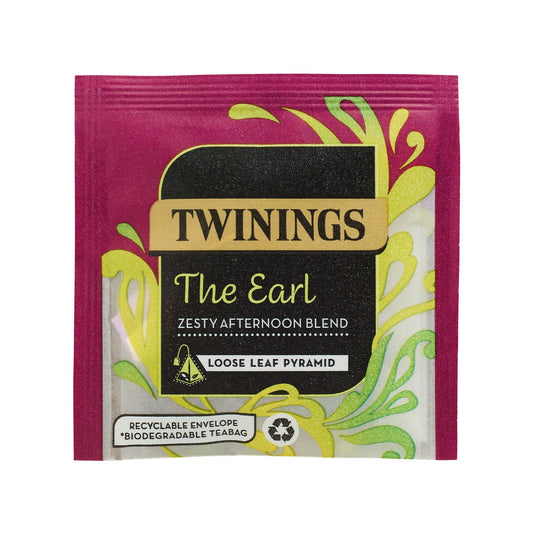 Twinings The Earl Loose Leaf Pyramid Single Envelope