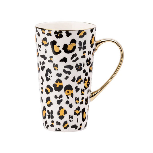 The English Tableware Company Looking Wild Leopard Mug Teaware Tea Lover Gift