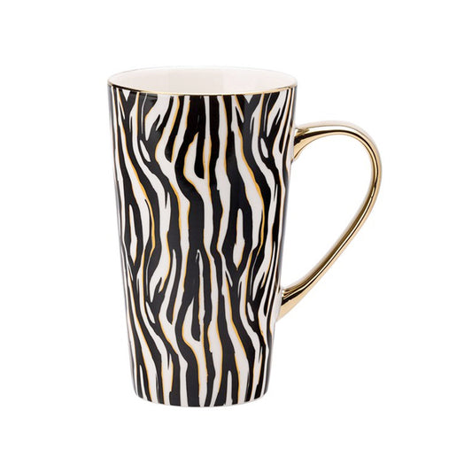 The English Tableware Company Looking Wild Zebra Mug Teaware Tea Lover Gift