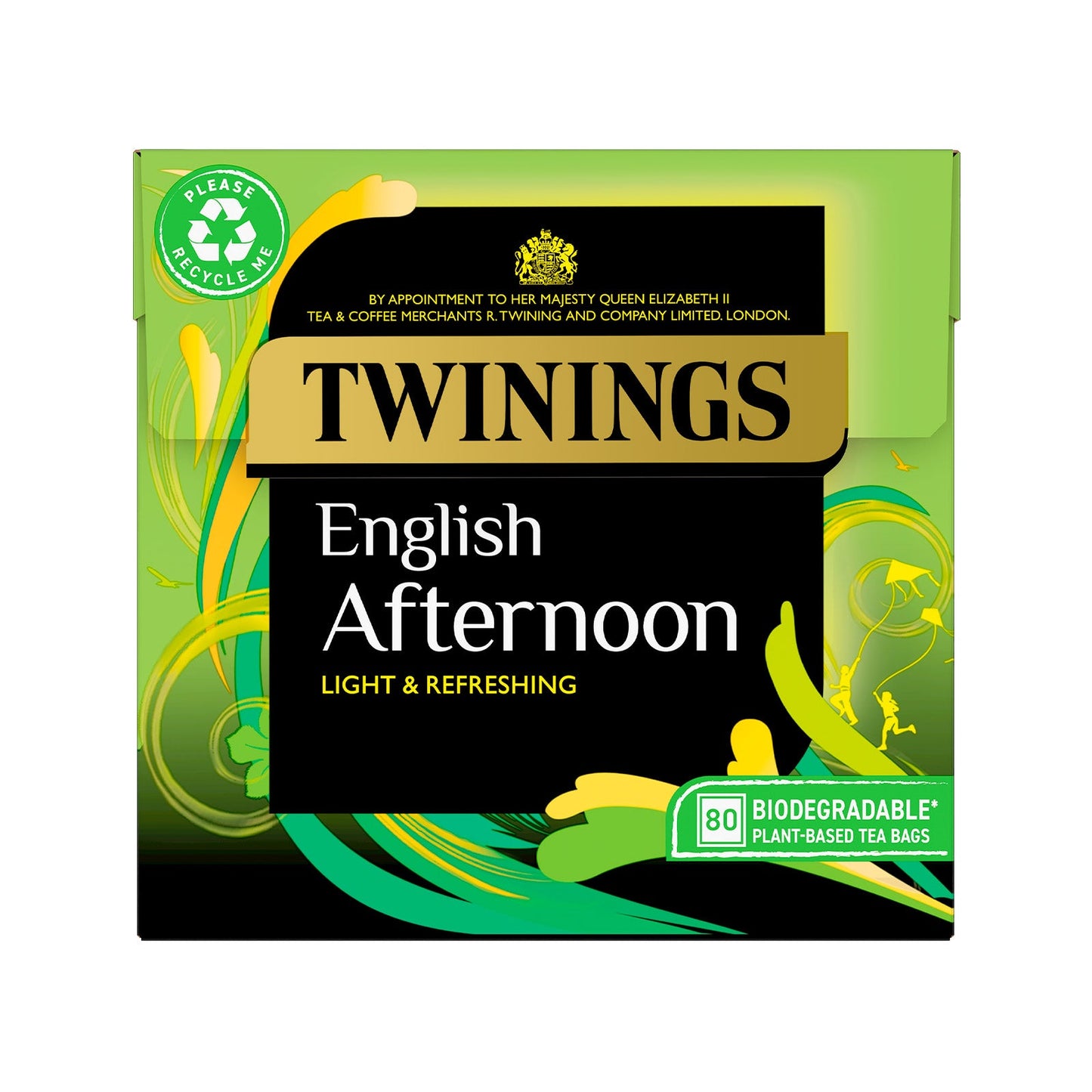 Twinings English Breakfast Tea 80 Tea Bags All Natural Ingredients Well Rounded English Breakfast Black Tea Biodegradable Tea Bag