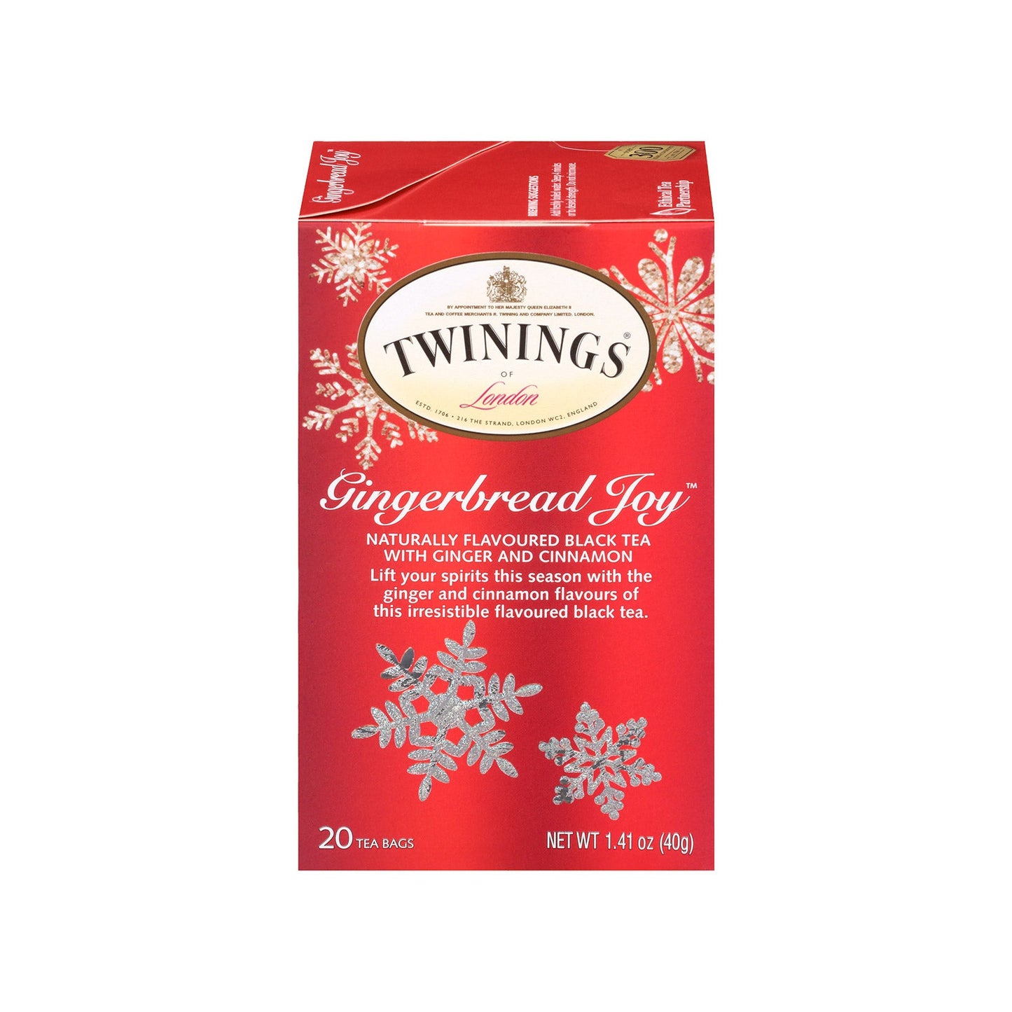 Twinings Gingerbread Joy (International Blend) 20 Envelopes