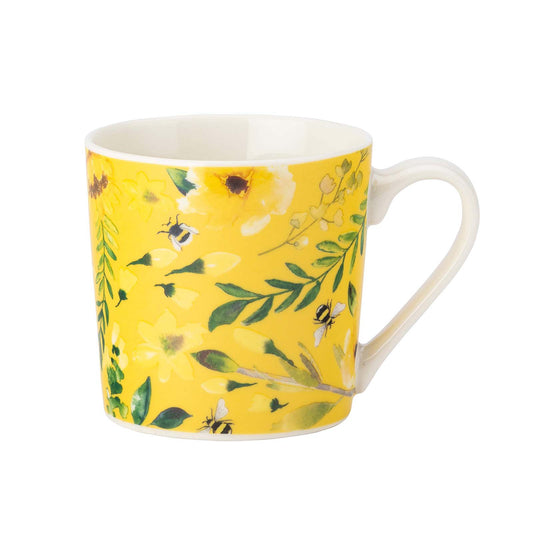 The English Tableware Company Bee Beautiful Mug Yellow