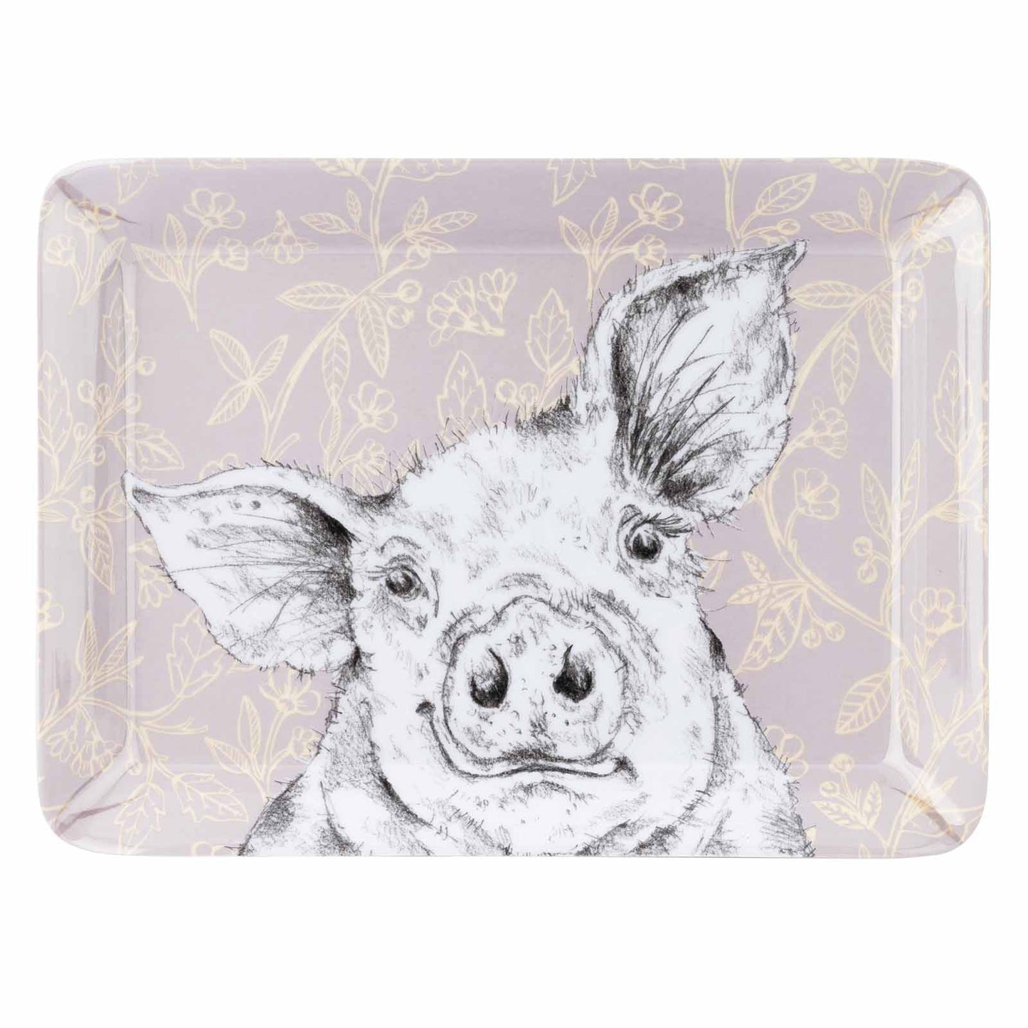 The English Tableware Company Fieldview Farm Scatter Tray Pig