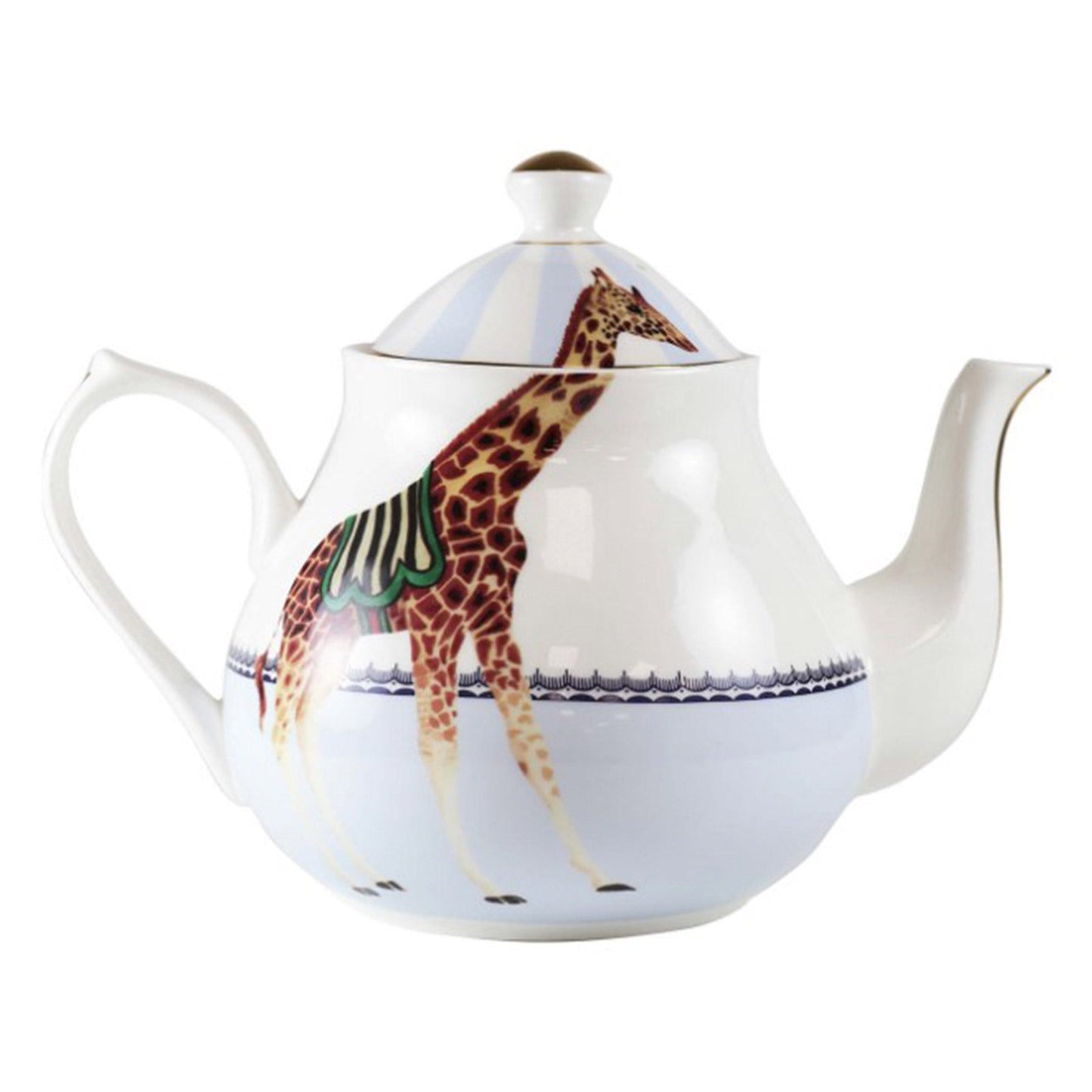 Yvonne Ellen Carnival Giraffe Teapot Quirky Afternoon Tea Teapot Teaware Tea Lover Gift