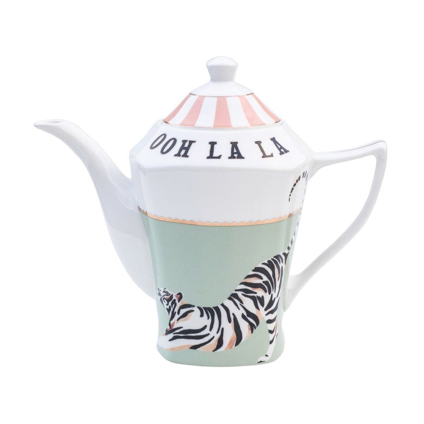 Yvonne Ellen Tiger Teapot Quirky Afternoon Tea Teapot Teaware Tea Lover Gift