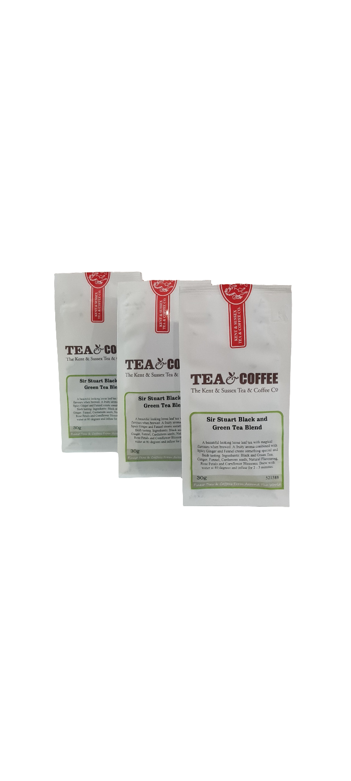 Black and Green Loose Tea Blend