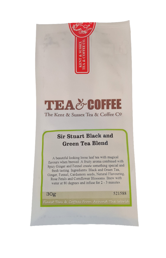 Black and Green Loose Tea Blend