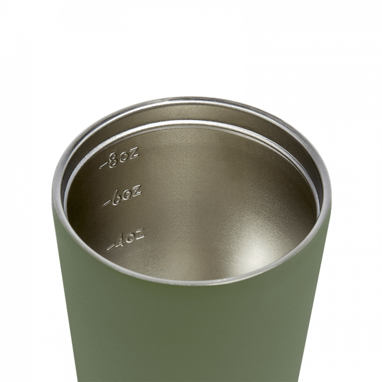 FRESSKO Khaki Reusable Cup (Stainless Steel)