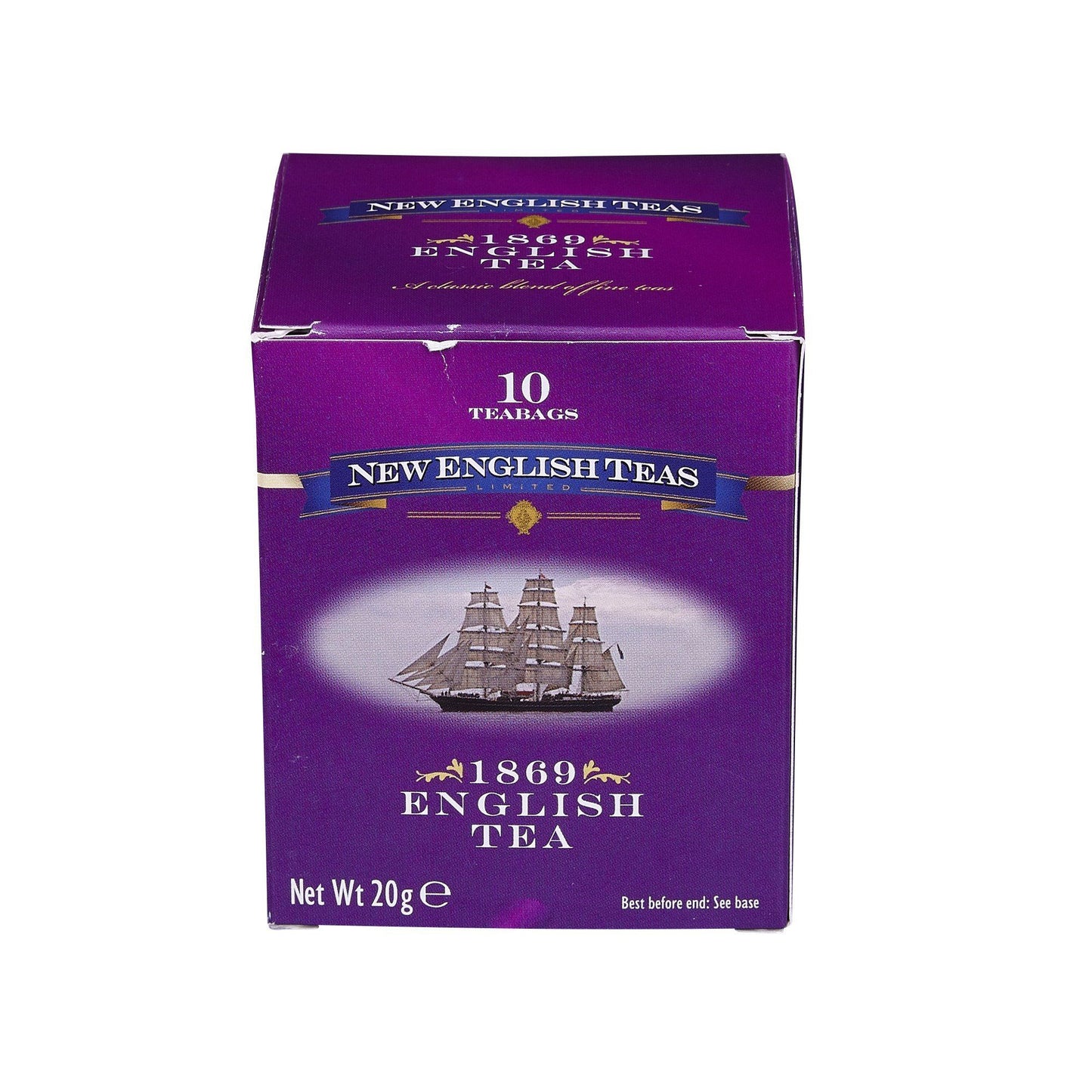 Our classic 1869 English Tea, rich, smooth and delicious. A blend of fine teas worthy of 1869, the year the Cutty Sark tea clipper made her maiden voyage. It's flavour profile is malty, with a smooth finish -a nostalgic brew inspired by Olde England.