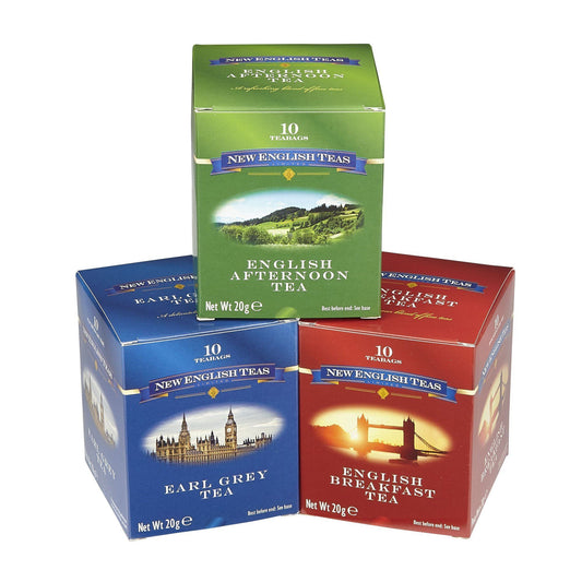 You'll be spoilt for choice with our best selling English Tea gift pack. We've selected our top 3 favourite blends; English Afternoon Tea, English Breakfast Tea and our fabulous Earl Grey Tea, which can be enjoyed at any time of day.