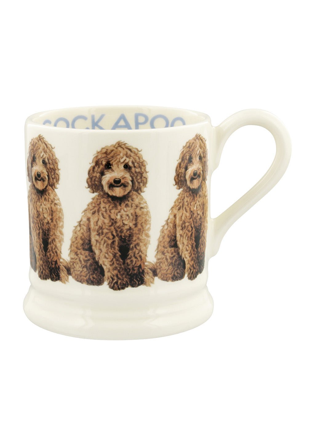 Emma Bridgewater Cockapoo 1/2 Pint Mug Unique Handmade & Handpainted English Earthenware Tea/Coffee Mug