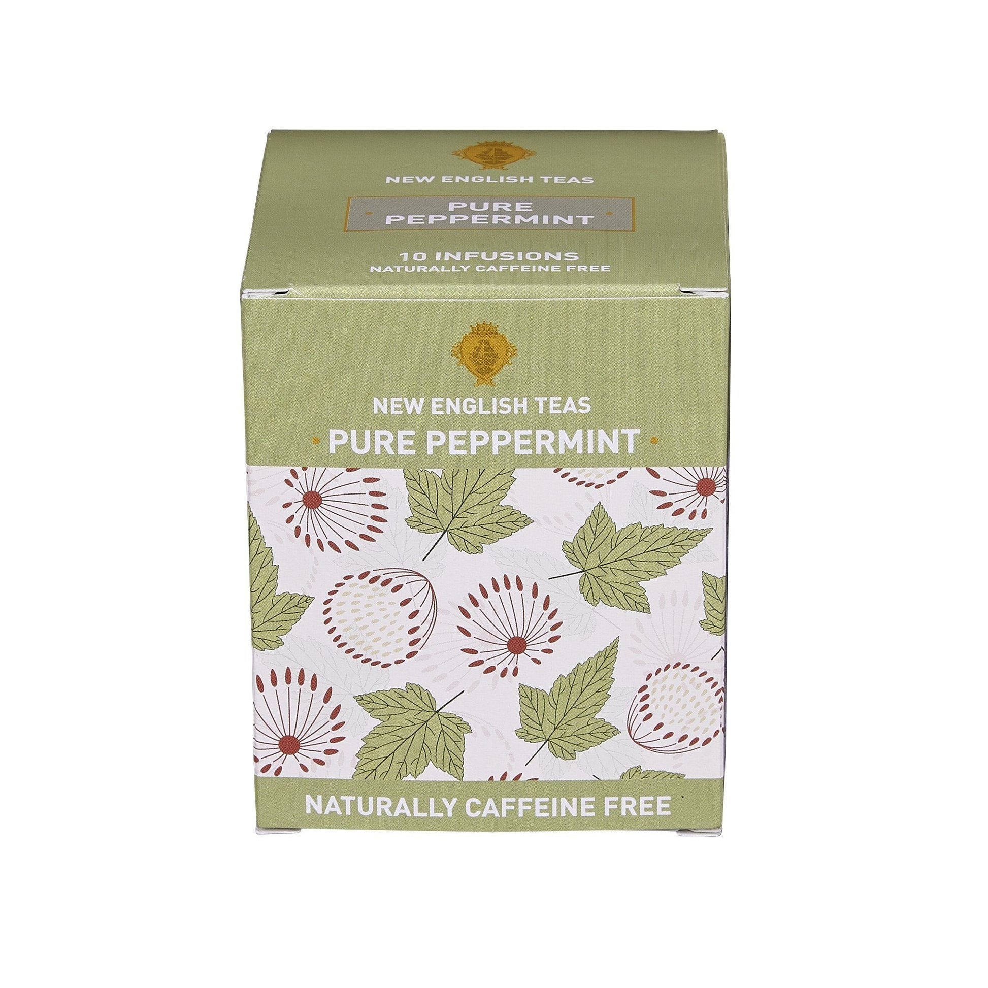 Our Pure Peppermint Tea is known for its refreshing, great taste. A wonderful herbal tea which will stir the senses and invigorate your mind. Perfect to enjoy after meals or at any tme during the day to aid digestion. Tea Tin Contains: 10 Individuall