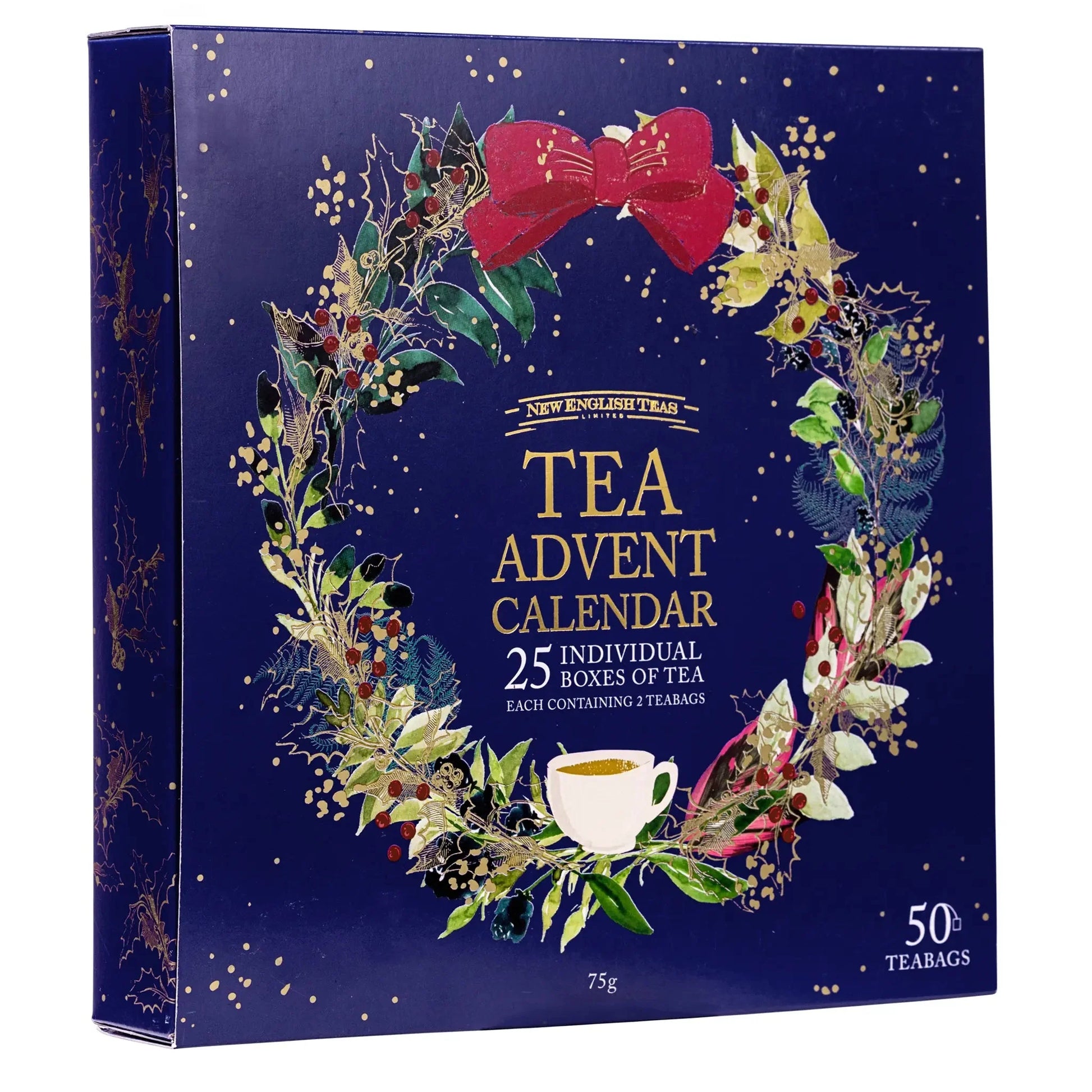 Experience the holiday season in style with The Tea Advent Calendar by New English Teas. A premium selection of specially blended teas and infusions, this advent calendar is perfect for sharing with those you love in the countdown to Christmas. Featu