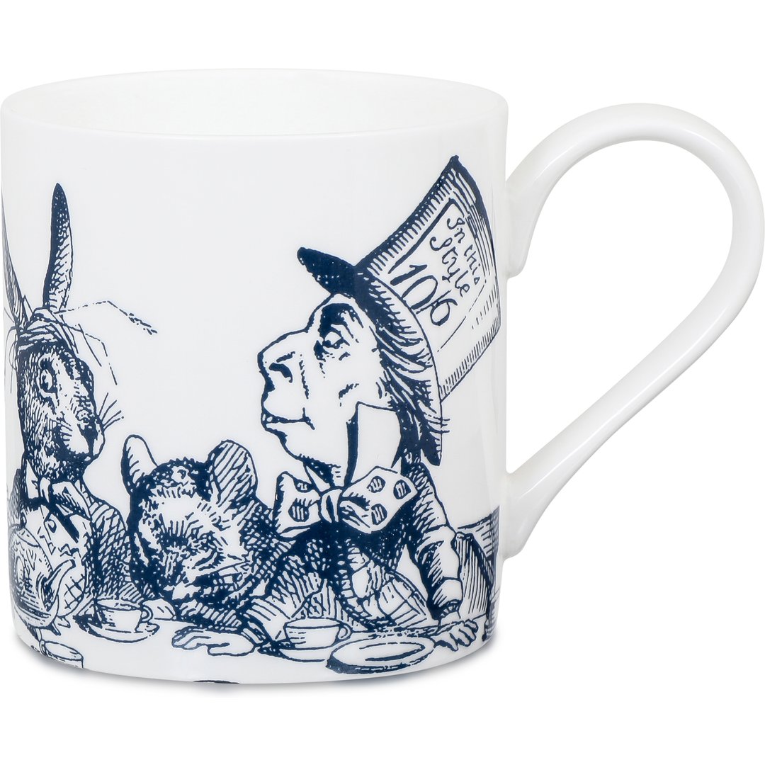 Alice in Wonderland Tea Party Mug Featuring the original illustrations from Lewis Carrollâ€™s Aliceâ€™s Adventures in Wonderland, our quirky collection of fine bone china has been designed exclusively for Whittard.